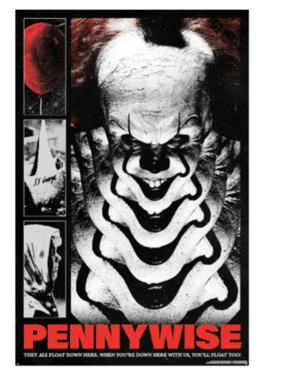 ❤️New Pennywise Horror Poster
